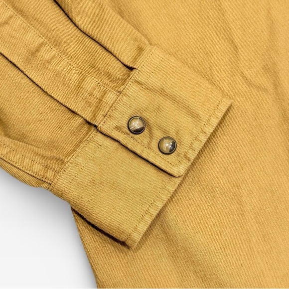 PENDLETON Men’s Chandler Cotton Embroidered Denim Western Shirt Tan Size XXL NWT - Picture 3 of 12